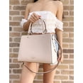 thumbnail image 2 of Kate Spade Leila Medium Triple Compartment Satchel Crossbody Bag Warm Beige, 2 of 5