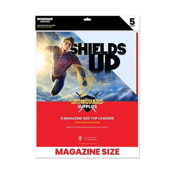 Ironguard Supplies Toploader - Magazine Size (5) New