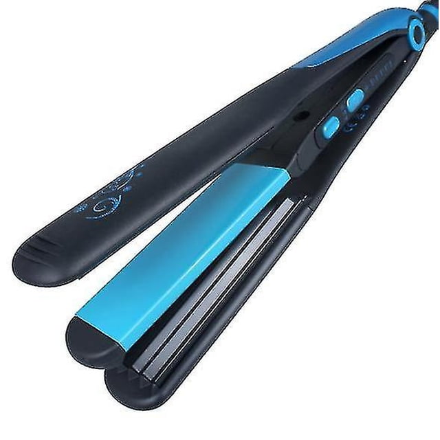 Plancha de pelo HUOGUO Ion Curling Rod Corn Electric Blue