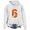 White #1, variant on Guluxicc Women's Hoodies Printing Pockets Long Sleeved Tunic Tops Hooded Trendy Sweatshirt