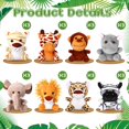 thumbnail image 2 of Mini animales de peluche HyDren, 12 cm, 24 unidades, 2 of 7