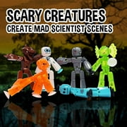 Stikbot Monsters Werewolf & Cyborg Figure 6-Pack