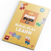 Plus-Plus: BIG Tub - Basic Color Mix - 200 Pieces - Storage Tub, Construction Building STEM Toy, Large Puzzle Blocks, Preschool, Toddlers, Kid Ages 2+