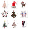thumbnail image 2 of Broches navideños, regalos de joyería navideña para niñas, incluidos árboles de Navidad, Papá Noel, cascabeles, etc., 2 of 5