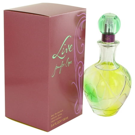 - Jennifer Lopez Live Eau De Parfum Spray for Women 3.4 oz