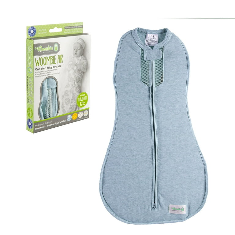 Woombie Convertible Nursery Swaddling Blanket Swaddle Converts to Wearable Blanket for Babies Up to 3 Months Vented Dream On 5 13 lbs