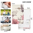 thumbnail image 2 of Birds and Hibiscus Flowers Cotton Face Towels Soft Hand Towel Absorbent Bathroom Towel for Kitchen Hotel Decoration, 2 of 7