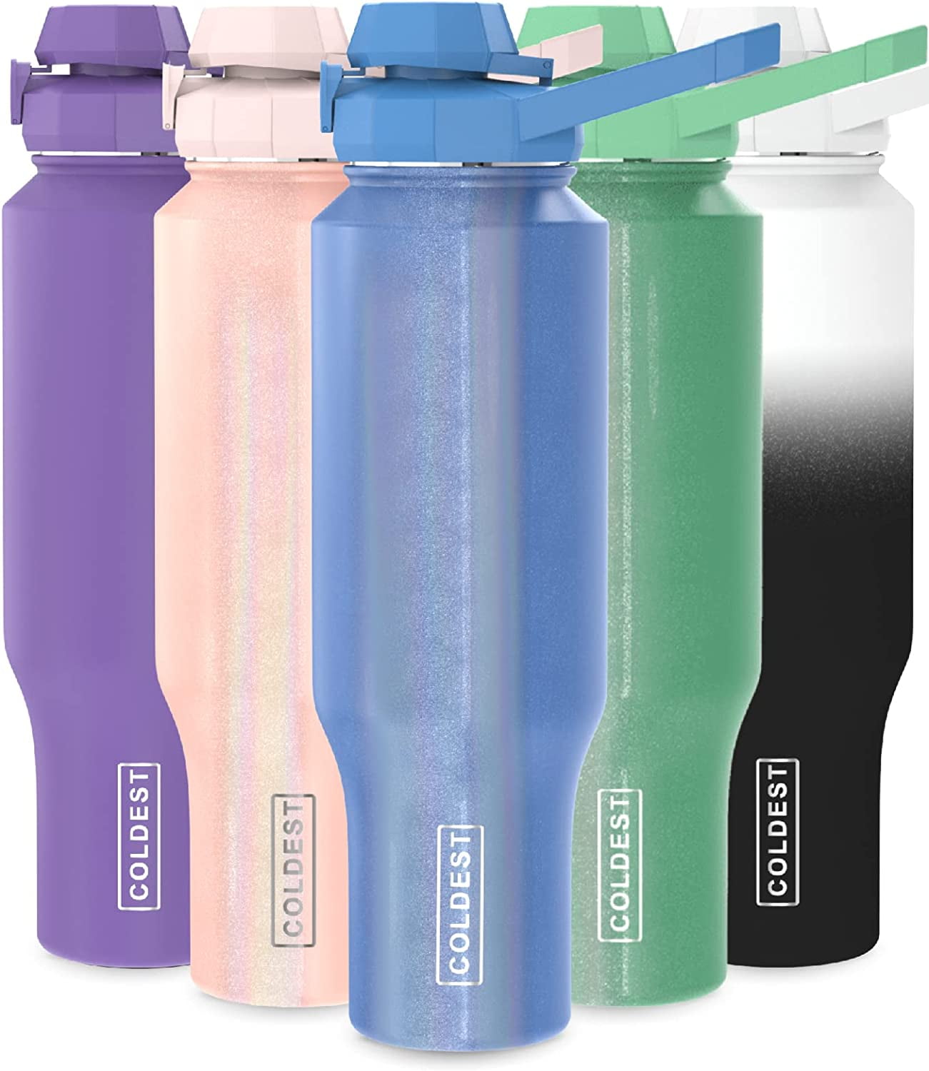 The Coldest Shaker Bottle Perfect Blender for Protein Shakes, Pre