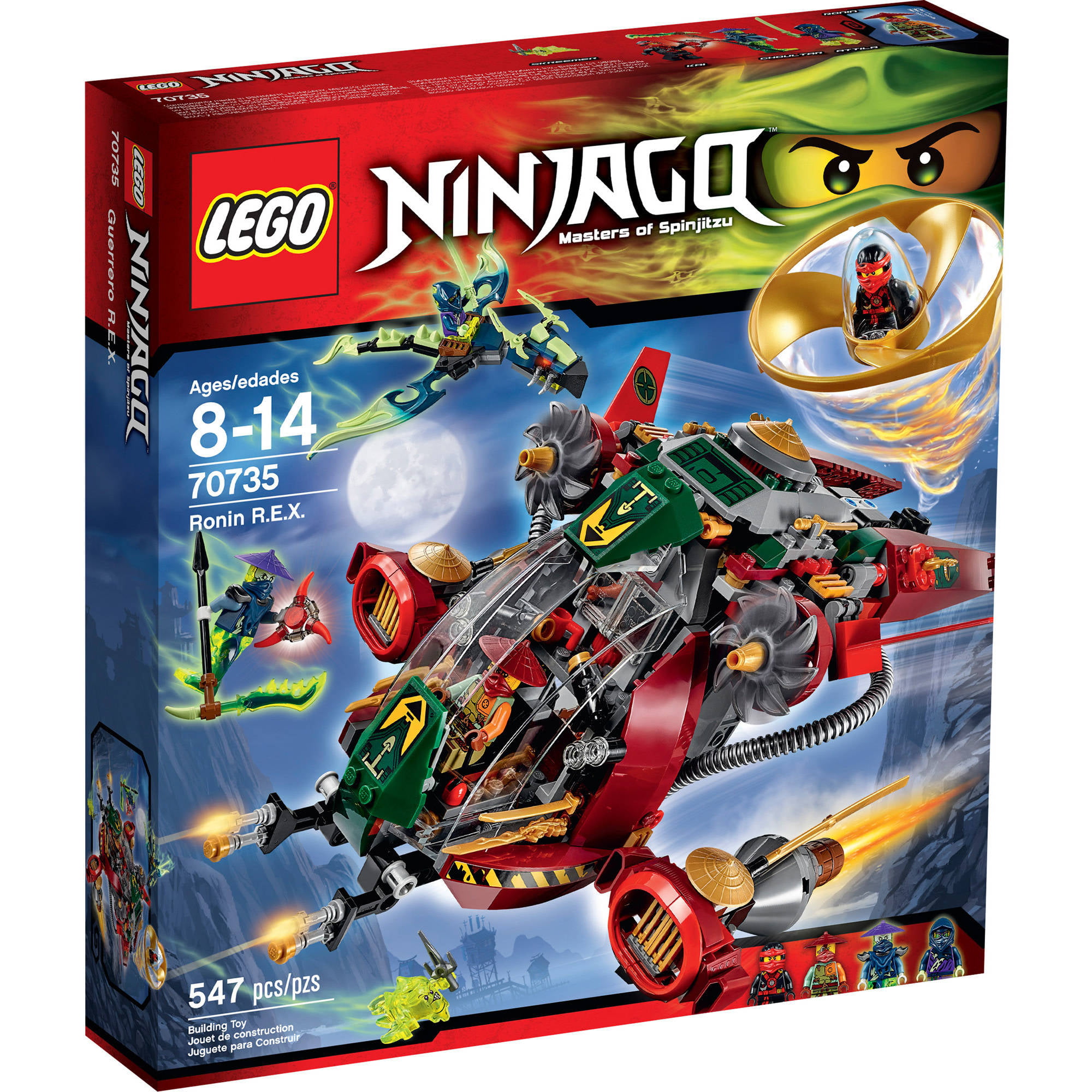 LEGO Ninjago Ronin R.E.X., 70735 - Walmart.com - Walmart.com