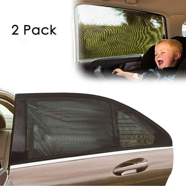 Pare-soleil universel pour fenêtre latérale de voiture, protège votre bébé  et vos enfants plus âgés du soleil, s'adapte à toutes les voitures (98 %)  et à la plupart des VUS (lot de
