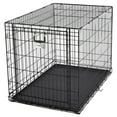 thumbnail image 1 of MidWest Homes For Pets 1942 Metal Dog Crate with Divider Panel, Black, 1 of 7