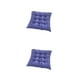 thumbnail image 3 of Inteprter Almohadilla para silla de masaje: alivia la fatiga y promueve la relajación cómoda azul oscuro 40*40 2Conjunto, 3 of 6