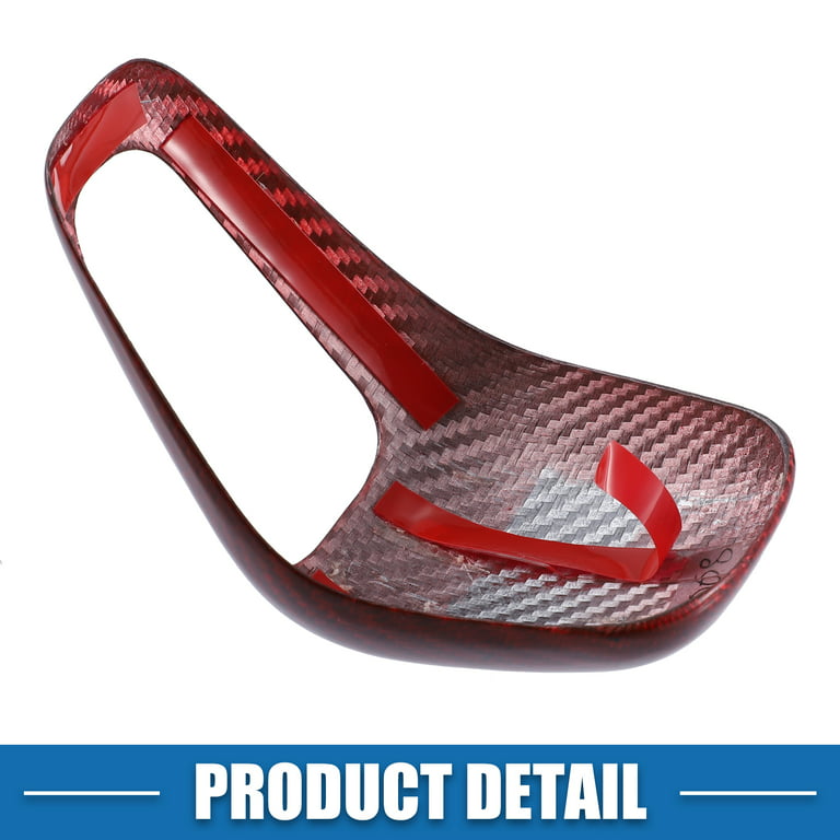 Real Red Carbon Fiber Interior Cover Trim Fit for Porsche Cayenne