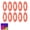Pink, variant on 10 Pcs Glow in The Dark Party Necklace, Glows in The Dark Party Supplies, Neon Fluorescent Blacklight Necklace Parties Favors, Glow Photo Booth Props & Parties Supplies, Used for Neon Decoration