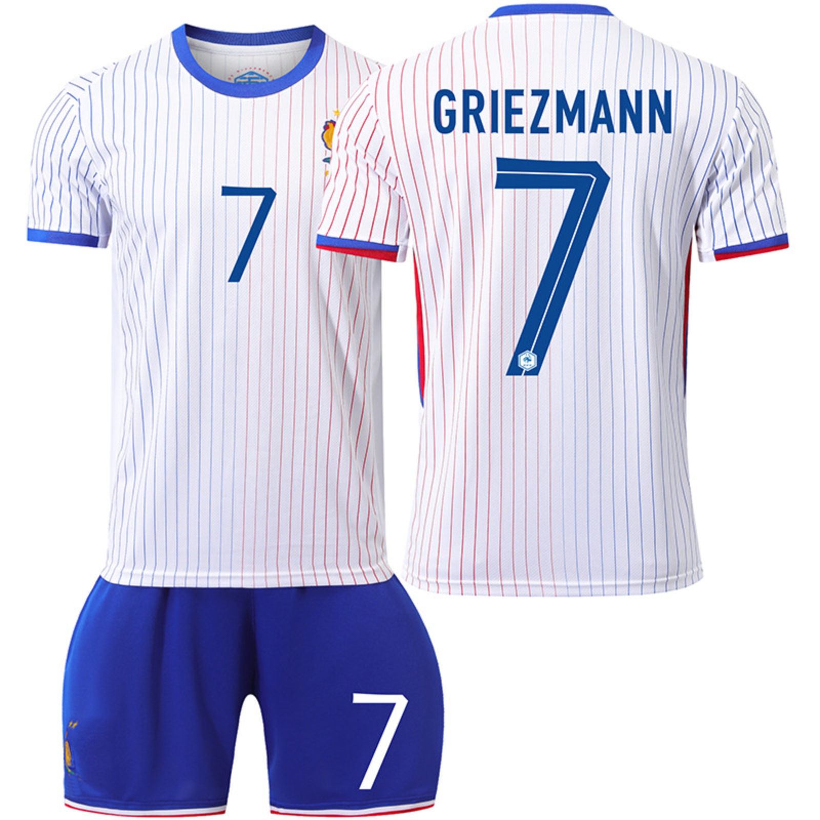 Euro 2024 France Soccer Jersey Camavinga Jersey Kids Youth Camavinga