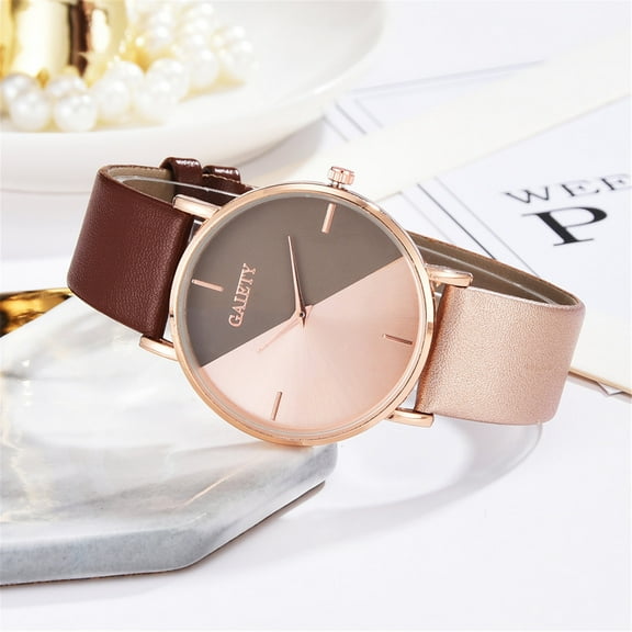 Kiplyki Women skin Belt type Watch Luxury Rose Gold Watches Ladies Casual watch