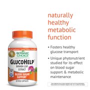 Botanic Choice GlucoHelp (Banaba Extract) Blood Sugar Dietary Supplement, 60 Capsules