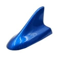 thumbnail image 1 of Antena de Decoración Tipo Aleta de Tiburón Azul de Techo de Coche Vehículo, 1 of 1