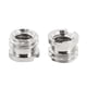 thumbnail image 2 of Adaptador de tornillo macho de 1/4 pulg.-20 hembra a 3/8 pulg.-16 (4 piezas) Afortunado Sencillez, 2 of 3