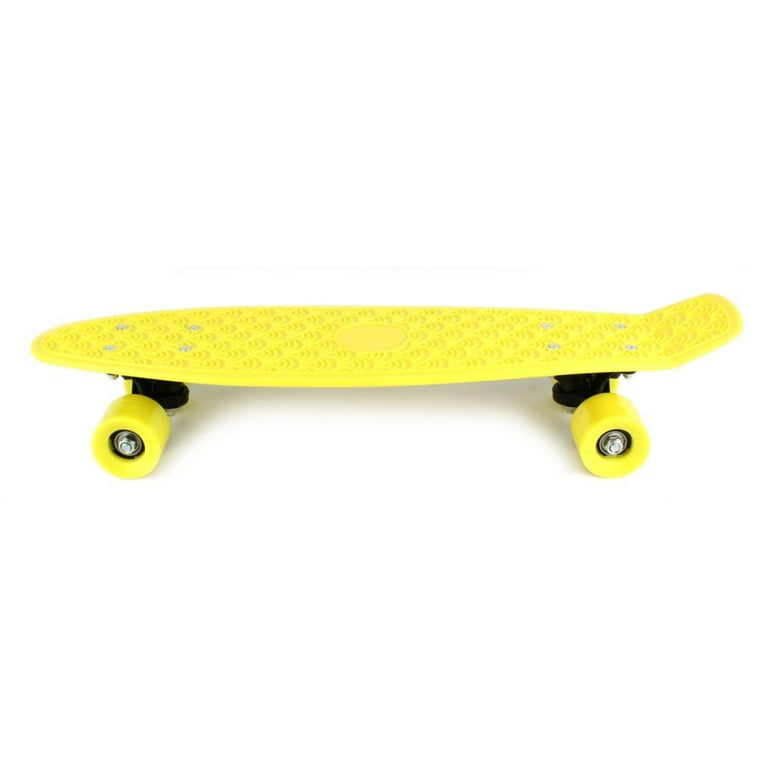 Banana Board 黄色 スケートボード Retro Wave Cruiser Complete 22