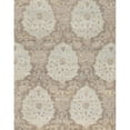 thumbnail image 4 of Pasargad Home Transitional 96" x 119" Hand-Knotted Lamb's Wool Area Rug in Gray, 4 of 4