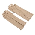 thumbnail image 1 of Gants d'Arthrite en Cuivre, Gants de Compression pour Hommes Femmes Noirs, Réduisent les Douleurs par Compression, Adaptés à l'Arthrite, Design Demi-Doigt, Adaptés à Diverses Conditions, 1 of 7