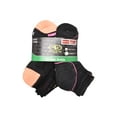 thumbnail image 3 of Athletic Works Girls Ankle Socks, 10 Pack, Sizes S-L, 3 of 7