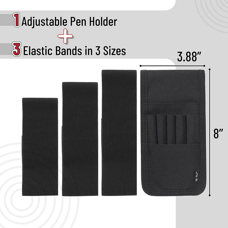 Mr. Pen- Adjustable Elastic Band Pen Holder, Pen Holder for