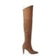 thumbnail image 2 of Dream Pairs - Botas altas hasta el muslo para mujer, tacones por encima de la rodilla, botas largas y sexis con punta en pico DOB214 Dream Pairs DOB214, 2 of 4