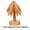 A, variant on 4PCS Tree Design Stand Bamboo Wooden Trivets Decorative Anti Scald Heat Resistant Table Mat Coaster Wood Placemats Pot