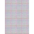 thumbnail image 1 of Ahgly Company Machine Washable Indoor Rectangle Transitional Lavender Purple Area Rugs, 8' x 10', 1 of 7