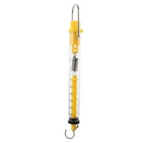 BESTOYARD 2Pcs Yellow Mechanical Spring Scales for Force Testing with Stainless Steel Hooks