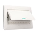 thumbnail image 4 of Caja De Distribución De 12 Vías, Caja De Protección De Disyuntores Cubierta De PC Fácil De Mantener Alta Eficiencia Con Riel DIN Para Taller Para El Hogar YLSHRF 12 Way Distribution Box, 4 of 8