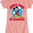 thumbnail image 3 of Disney - 100Th Day Of Learning - Girls Toddler And Toddler And Youth Fitted Short Sleeve Graphic T-Shirt, 3 of 5