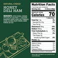 thumbnail image 5 of Hormel Natural Choice Honey Ham Deli Lunchmeat, 8 oz Resealable Package, 5 of 17