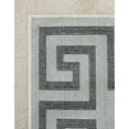 thumbnail image 6 of Unique Loom Athens Collection Area Rug - Modern (7' 10" Square Beige and Gray/Beige), 6 of 7