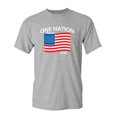 thumbnail image 1 of One Nation Under God Sarcastic Humor Graphic Novelty Funny Tall T Shirt, 1 of 1