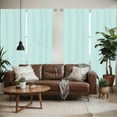 thumbnail image 2 of Ambesonne Traditional Window Curtains, Morroccan Tiles Print, Each 28" W x 63" L, Turquoise, 2 of 5