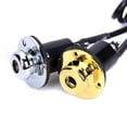thumbnail image 3 of Almencla Chrome/ Pin Socket for 6.5mm Acoustic Guitar Pickup Part Random, 3 of 6