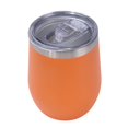 thumbnail image 2 of Queroig Stainless Steel Wine Cup with Leak-Proof Lid Hot Cold Drinks Portable Travel Cup Anti-Slip Design Insulated Thermal Mug, 2 of 7