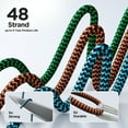 thumbnail image 5 of Aioneus 60W USB C to USB C Cable, [3 Pack 6FT] Fast PD Charging Cord Nylon Braided C to C Cable Compatible with iPhone 17/16/15, Samsung Galaxy S24/S23/S22/S21, MacBook, 5 of 7