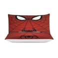 thumbnail image 3 of Spider-Man 3 Piece Bedding Set Cartoon Comforter Set Cute Duvet Cover Sets Super Soft Aldult Bedding Set Kids Bedroom Gifts,1 Duvet Cover with 2 Pillowcases 90"x90", 3 of 8