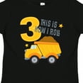 thumbnail image 4 of Inktastic Dump Truck 3rd Birthday Boys or Girls Toddler T-Shirt, 4 of 5