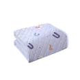 thumbnail image 2 of Qocolhg Summer Cooler Quilt, Washable & Lightweight Summer Comforter Cooling Blanket for All Season Use, Machine Washable, Bedding Soft Coverlet Conditioned Quilts for Kids, 39x59 inch, Purple, 2 of 7