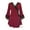 Burgundy, variant on Dare To Wear Gothic Boho Women's Victoria Corset Top S - 5x