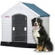 thumbnail image 1 of Casa Para Perro Q Perrón Raza Grande Con Puerta Color Azul, 1 of 8
