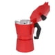 thumbnail image 5 of Sailing Cafetera Moka de aluminio 300ML, capacidad para 6 tazas Roja, 5 of 10