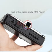 XHDATA D-328 Portable DSP Small Stereo Radio FM/AM/SW MP3 Player Support TF Card Rechargeable Battery Earphone Jack