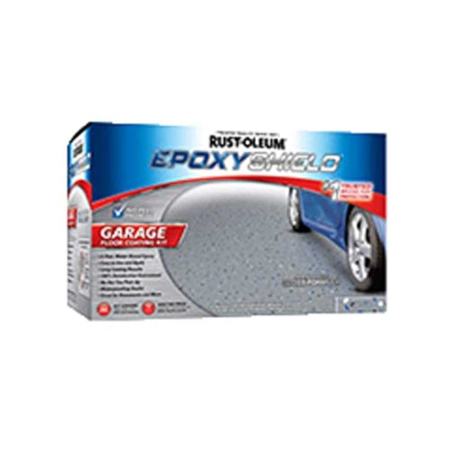 COMPLEX b 4枚 Rust-Oleum 251965 Gray Garage Floor Coating Kit - Walmart.com