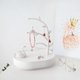 thumbnail image 3 of Exhibidor de joyería, caja de almacenamiento para pulseras, collares, aretes, blanco, 3 of 6
